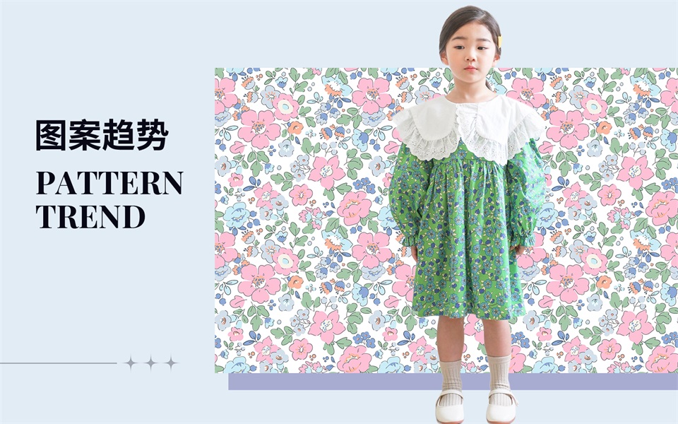 Pastoral Fun -- The Pattern Trend for Girls' Dress