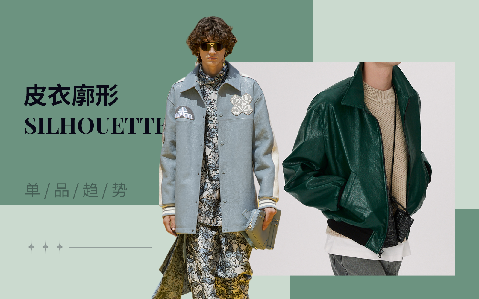 Renewed Silhouette -- The Item Trend for Men's Leather Clothes