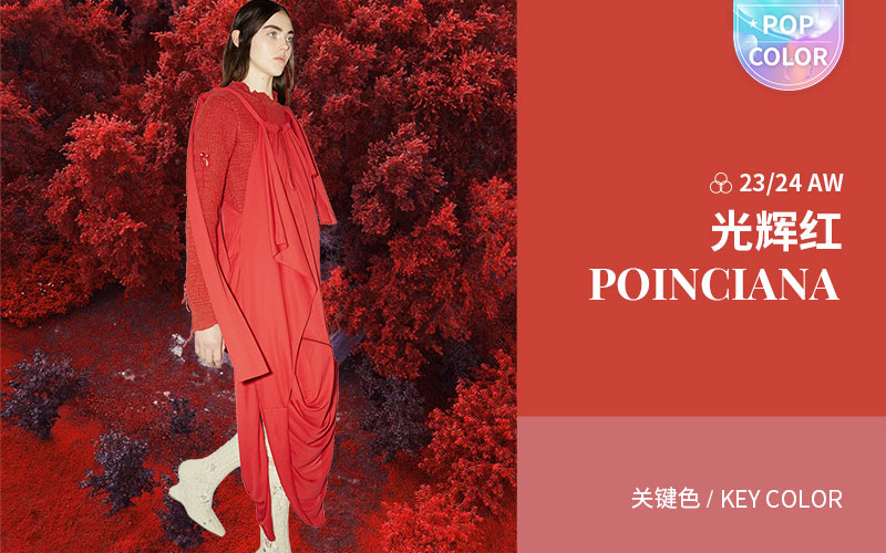 Poinciana -- The Color Trend for Womenswear