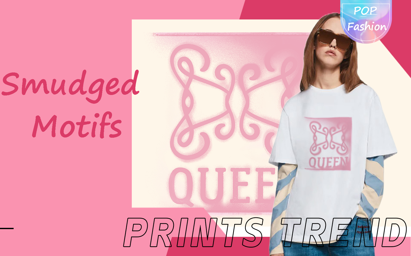 Smudged Motifs -- The Pattern Trend for Women's T-shirt