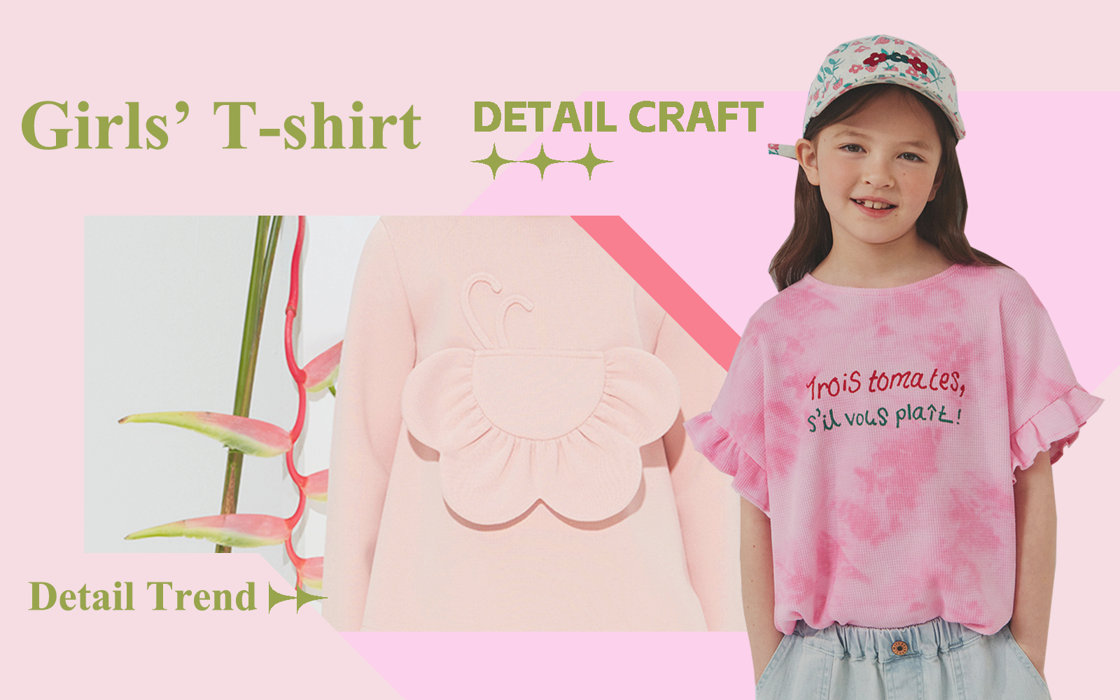 The Detail & Craft Trend for Girls' T-shirt