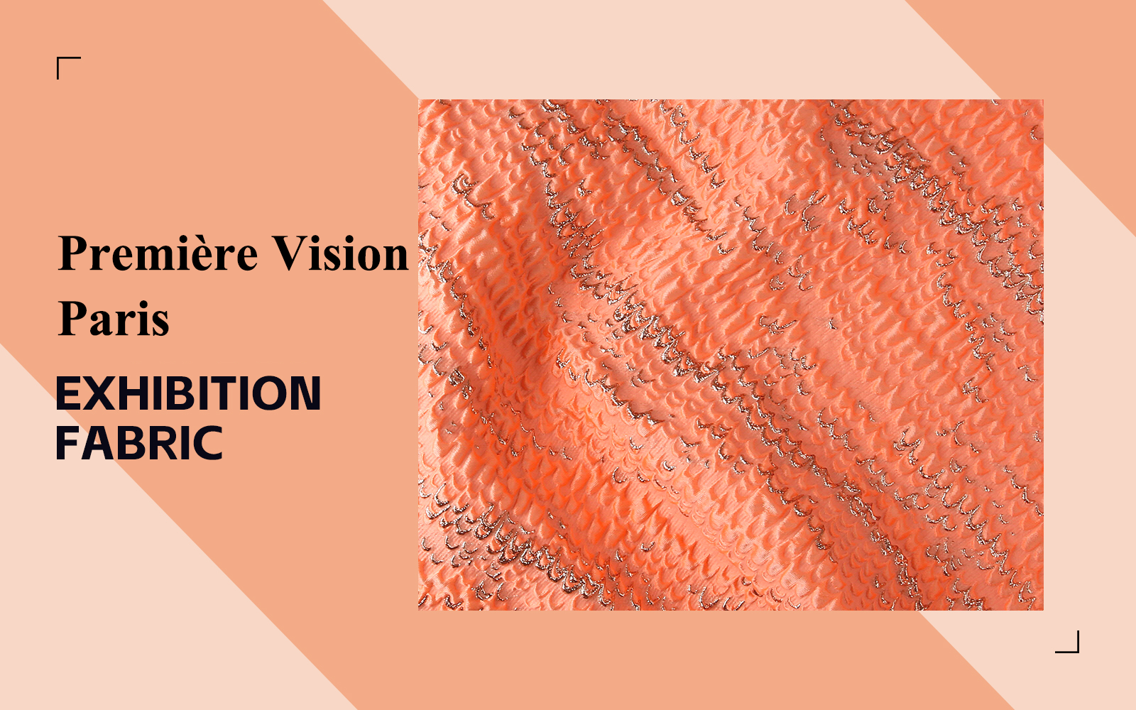 Textured Jacquard Fabric -- The Fabric Analysis of Première Vision Paris