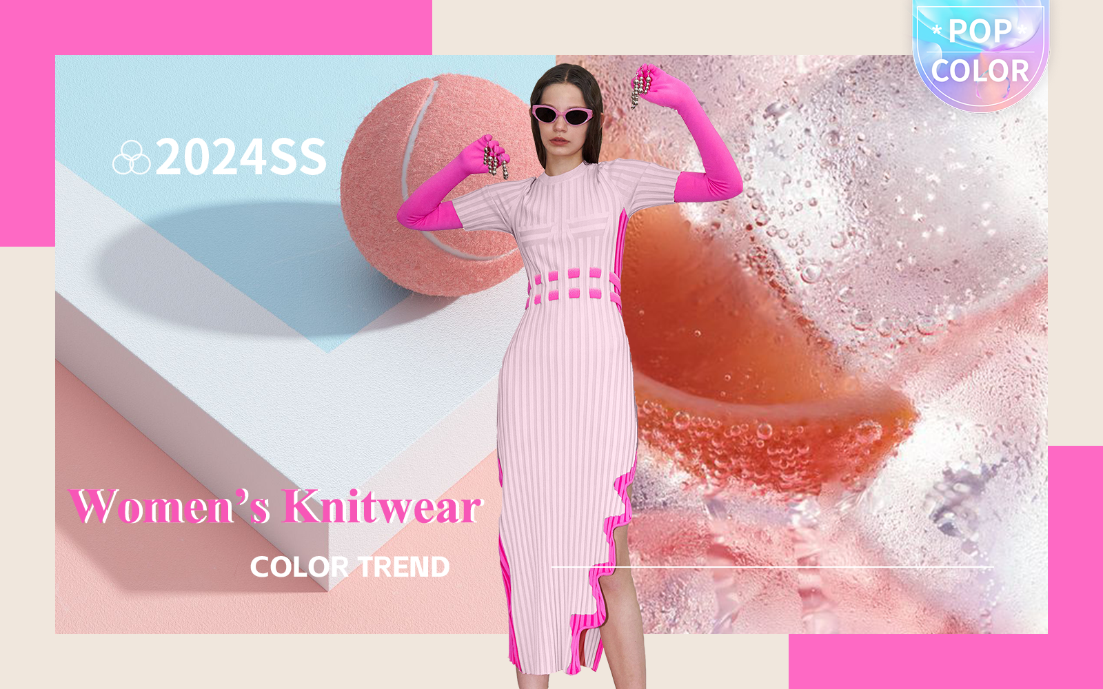 S/S 2024 Women's Knitwear Color Trend