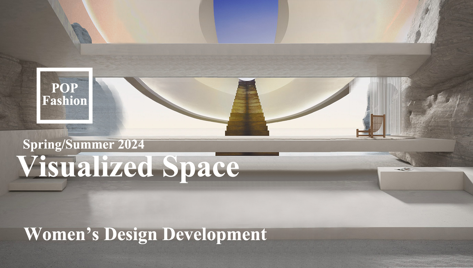 Visualized Space -- The Thematic Design Development of Womenswear