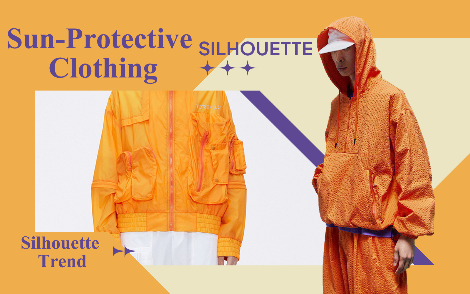 The Silhouette Trend for Men's Sun-protective Clothing