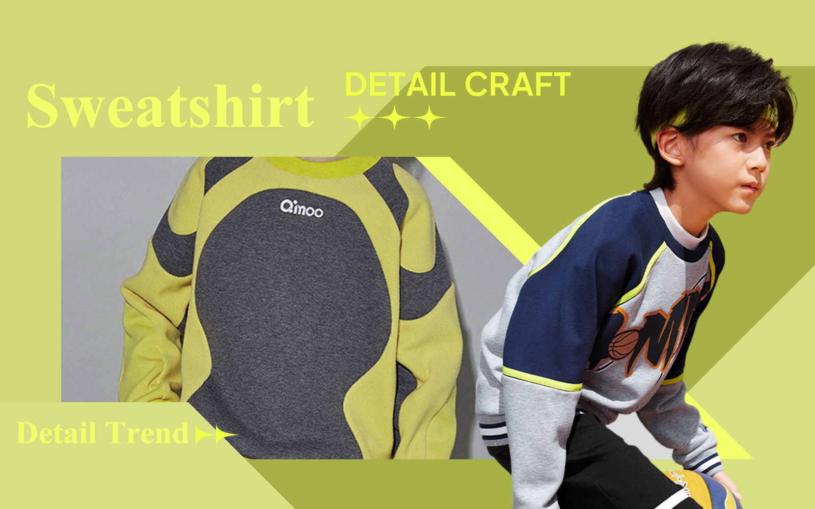 Sweatshirt -- The Detail & Craft Trend for Kidswear
