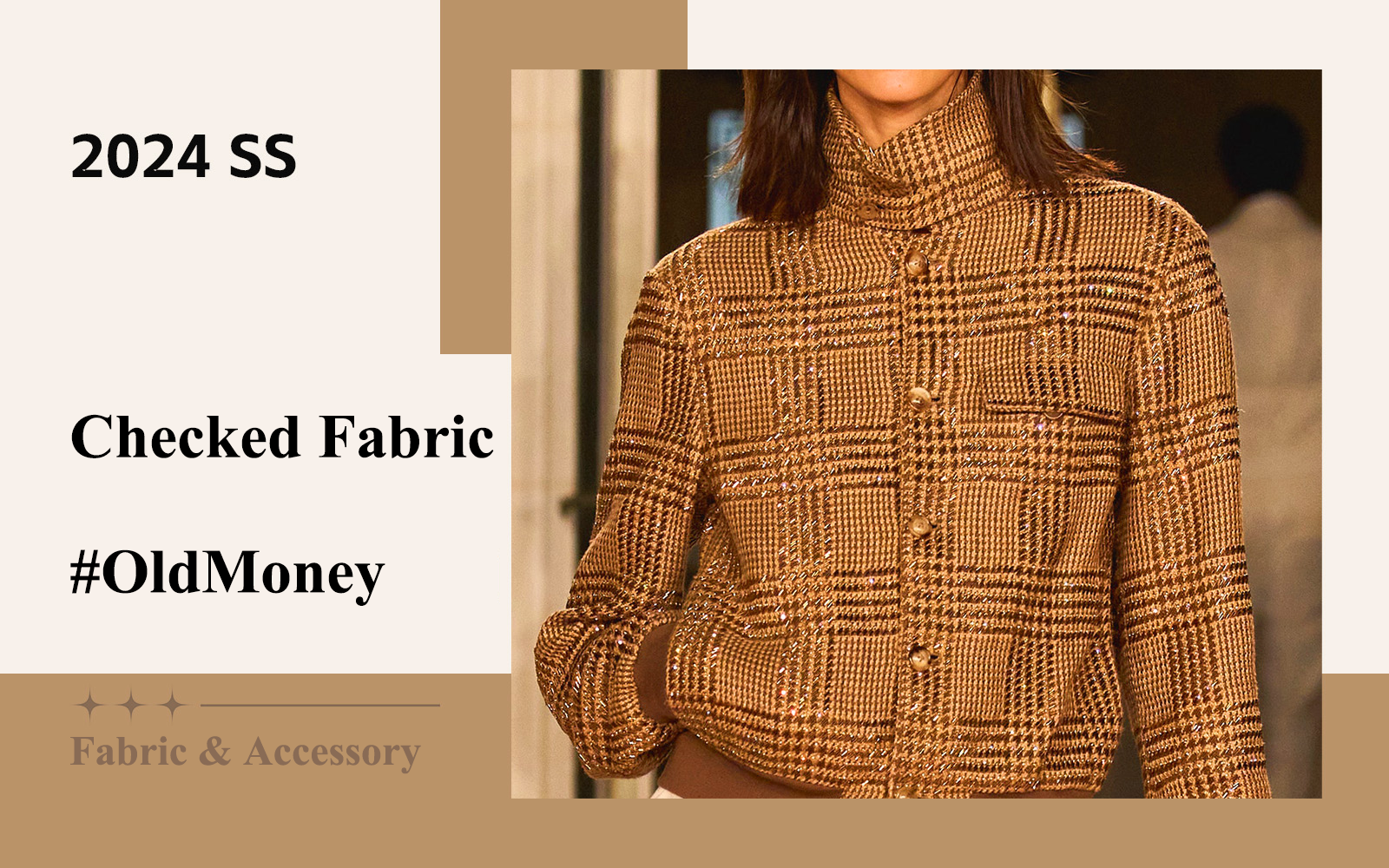 Checked Fabric -- The Fabric Trend for #OldMoney Womenswear