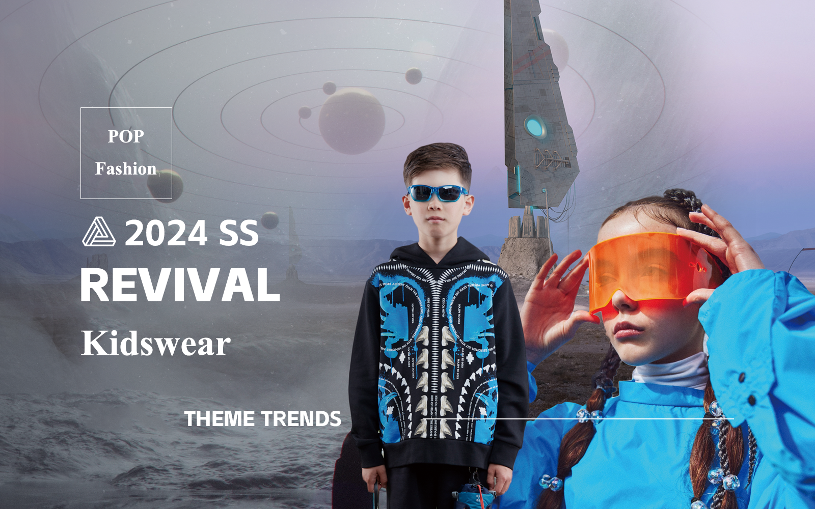 Revival -- S/S 2024 Kidswear Thematic Trend