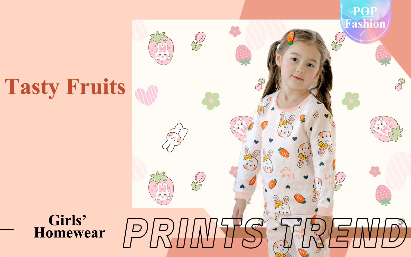 Tasty Fruits -- The Pattern Trend for Girls' Homewear