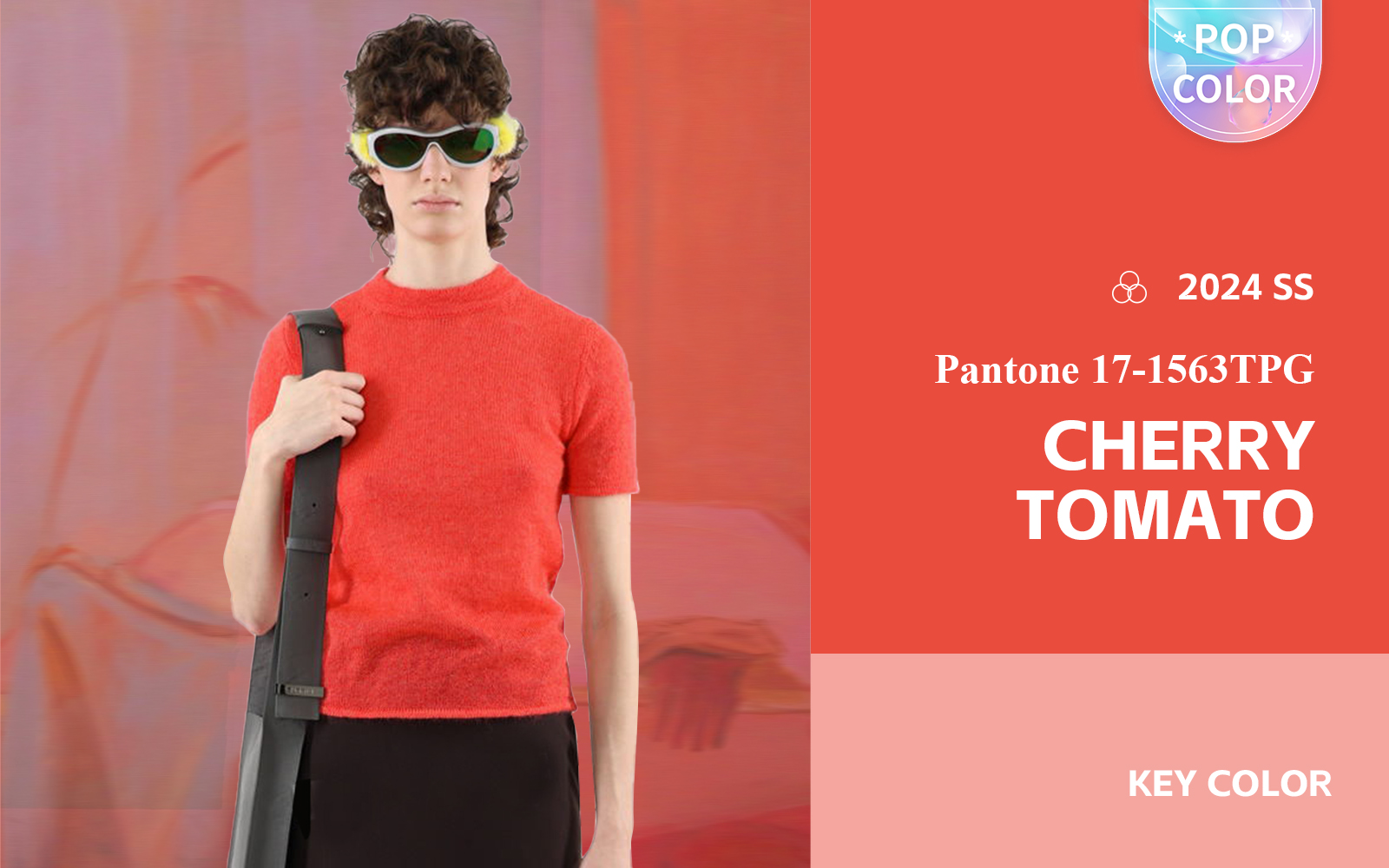 Cherry Tomato -- The Color Trend for Womenswear