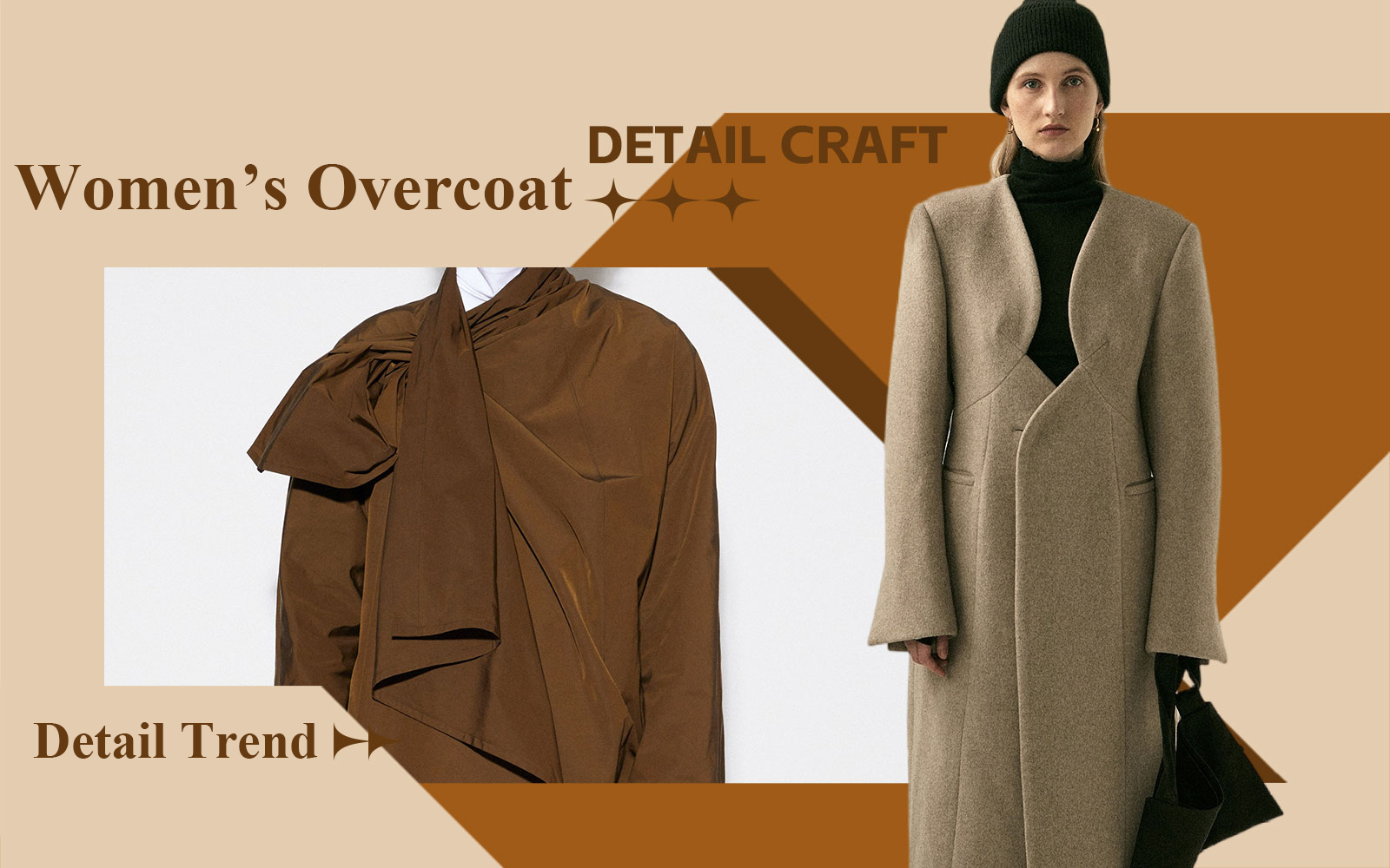 Minimal & Practical -- The Detail & Craft Trend for Women's Overcoat