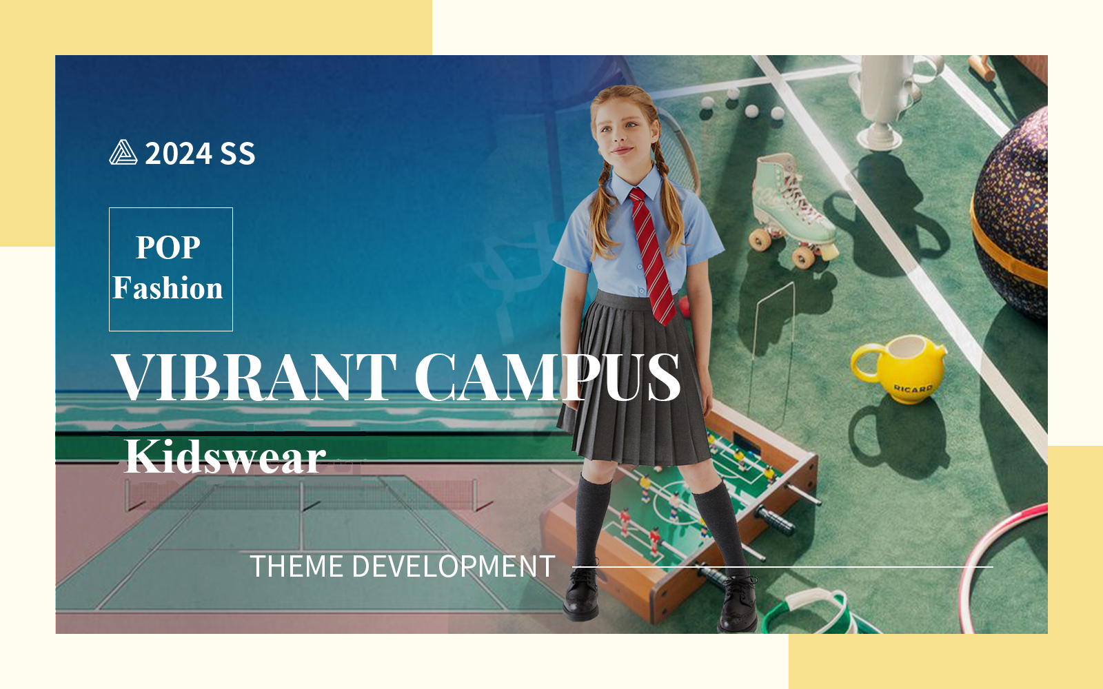 Vibrant Campus -- The Design Development of Kidswear