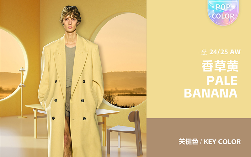 Pale Banana -- The Color Trend for Menswear