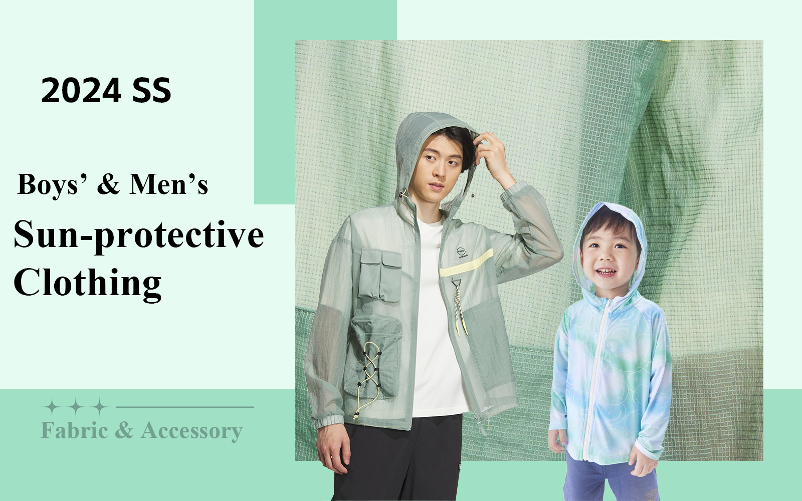 The Fabric Trend for Men's & Boys' Sun-protective Clothing
