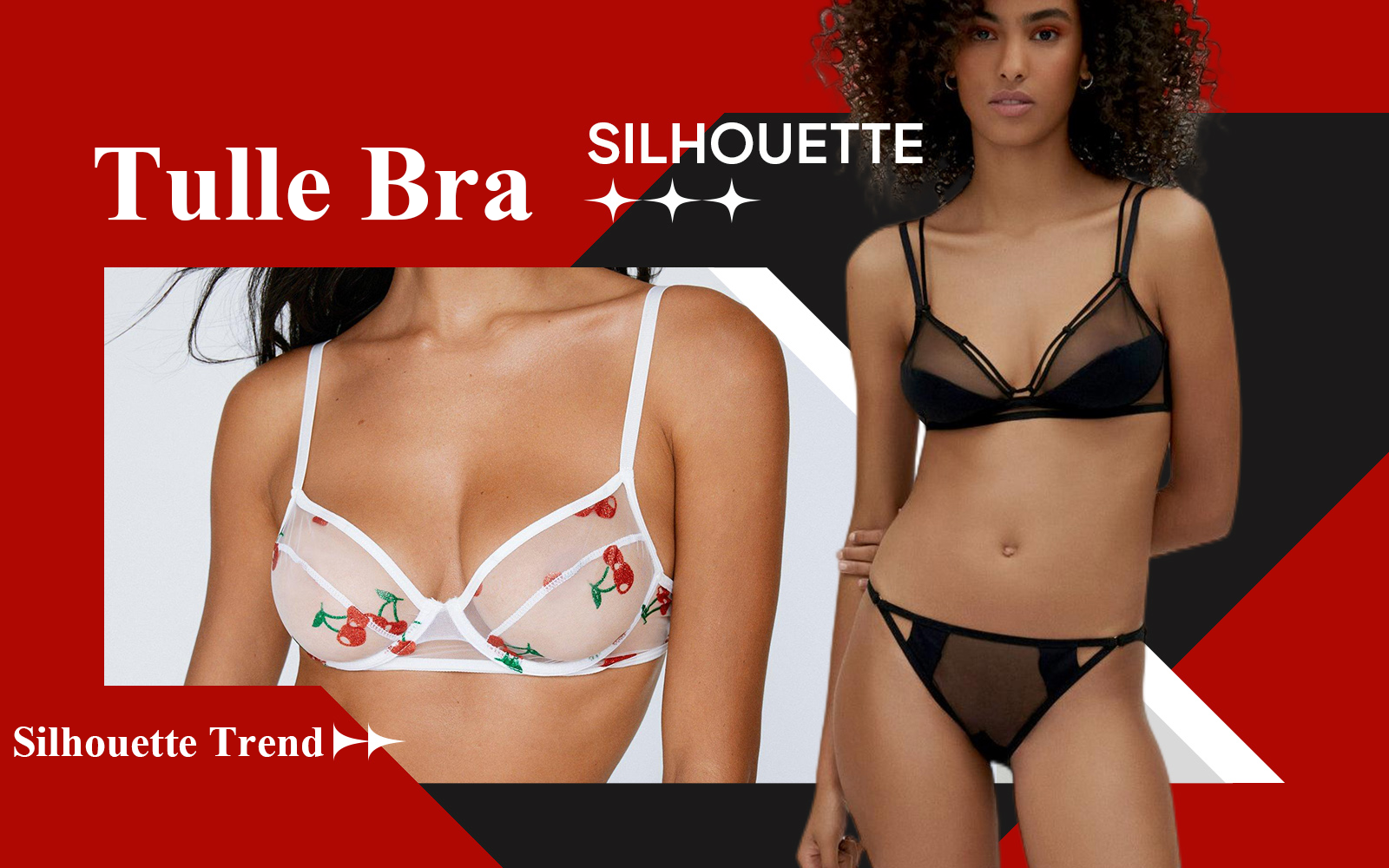 Lightweight & Comfortable -- The Silhouette Trend for Women's Tulle Bra