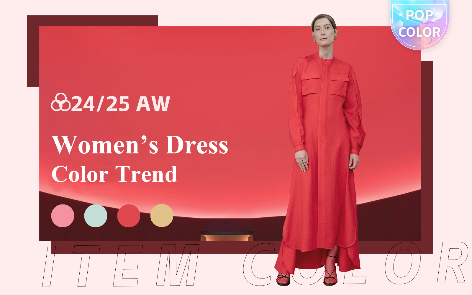 The Color Trend for Women's Dress