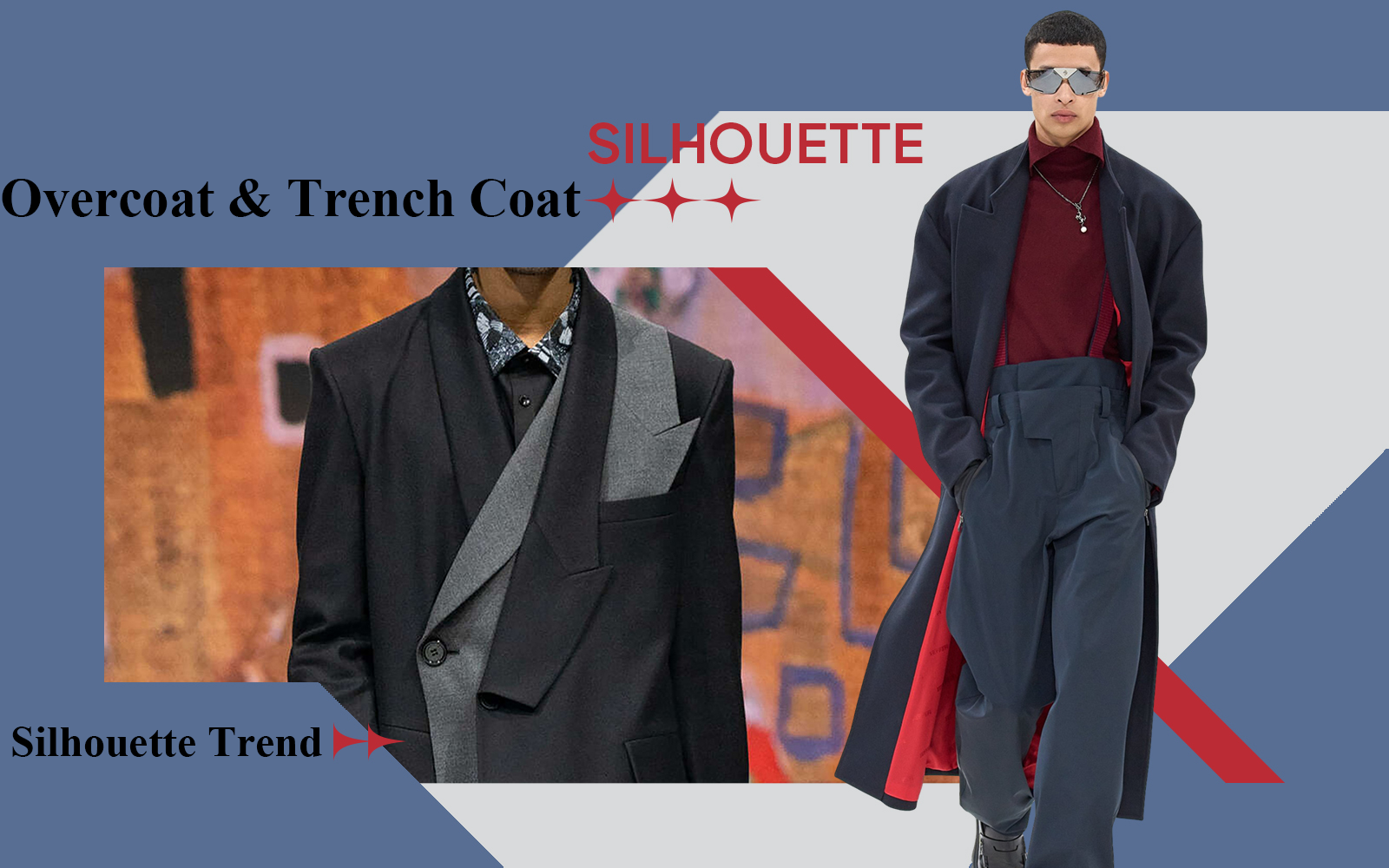 Fashion Commuting -- The Silhouette Trend for Men's Overcoat & Trench Coat