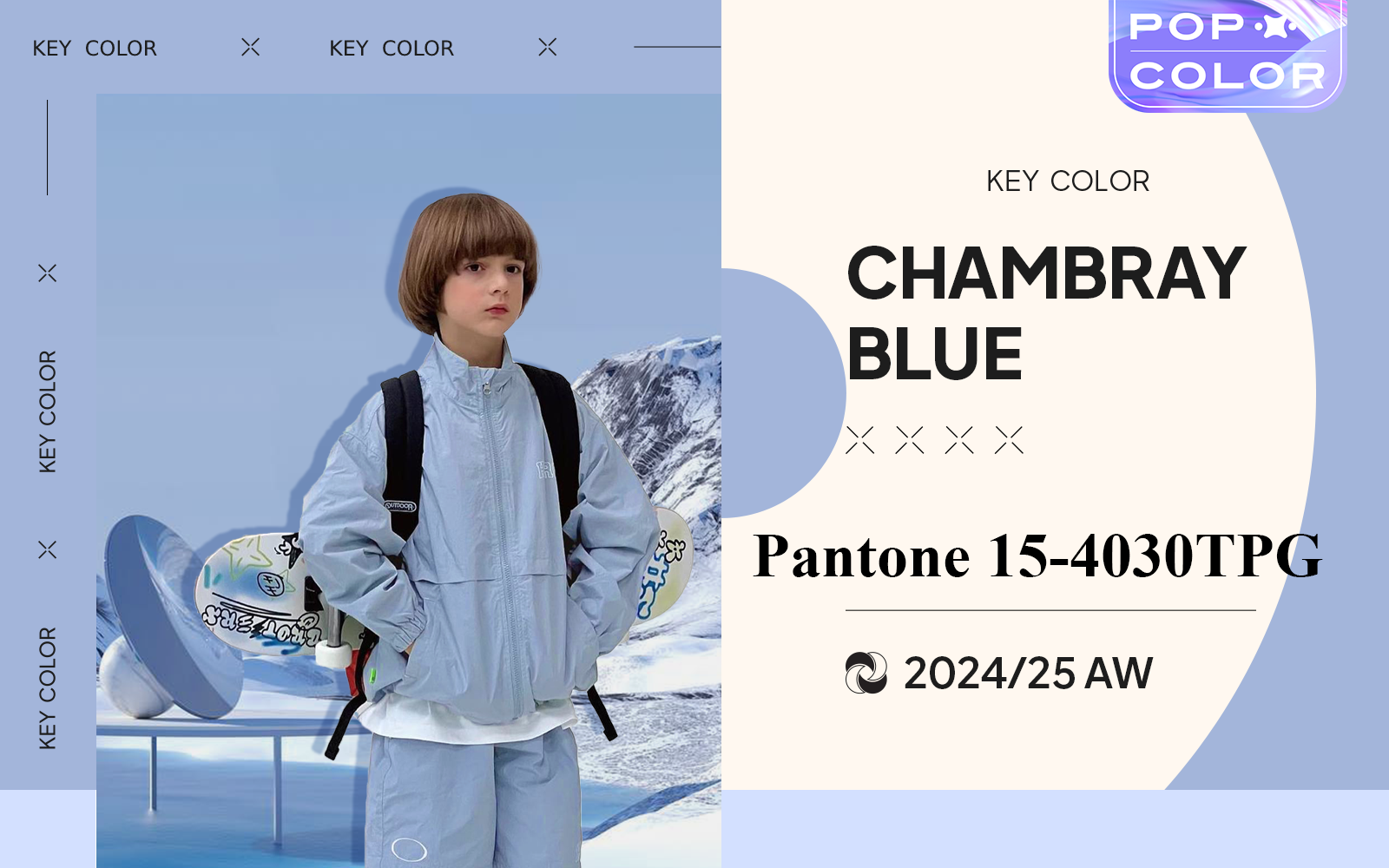 Chambray Blue -- The Color Trend for Kidswear