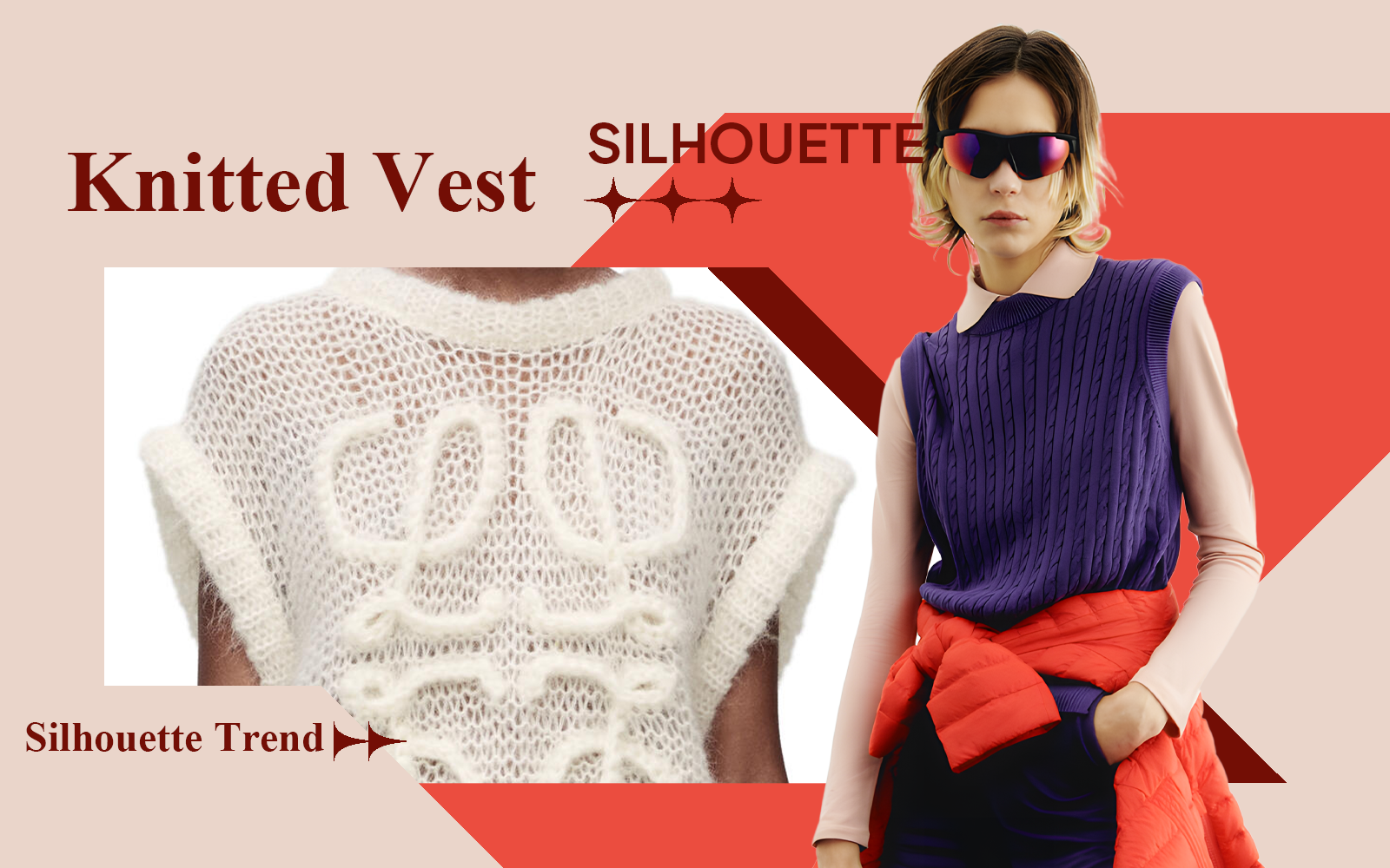 Vest -- A/W 24/25 The Silhouette Trend for Women's Knitwear