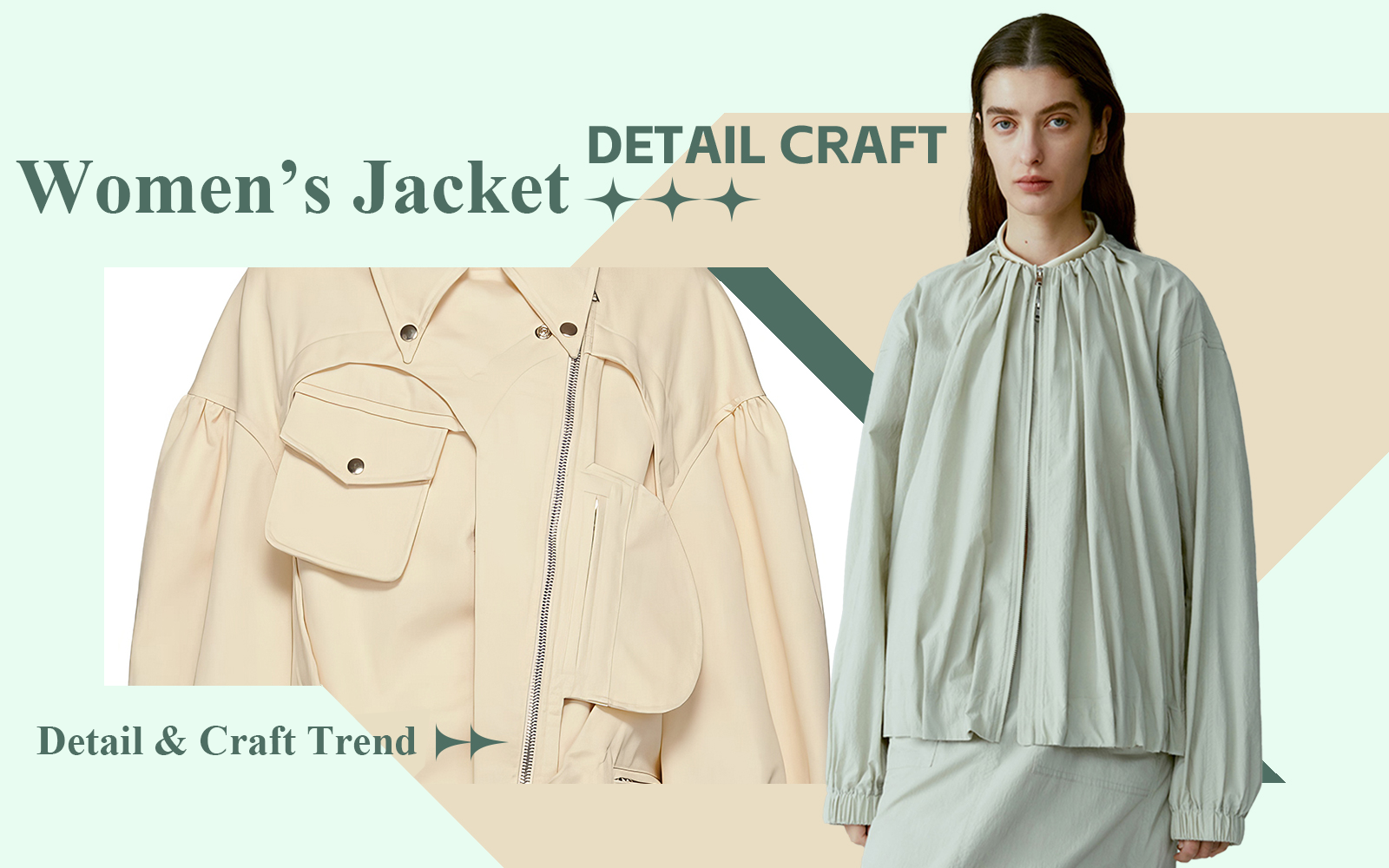 The Detail & Craft Trend for Women's Jacket