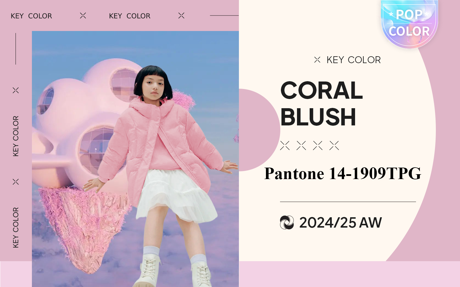 Coral Blush -- The Color Trend for Girlswear