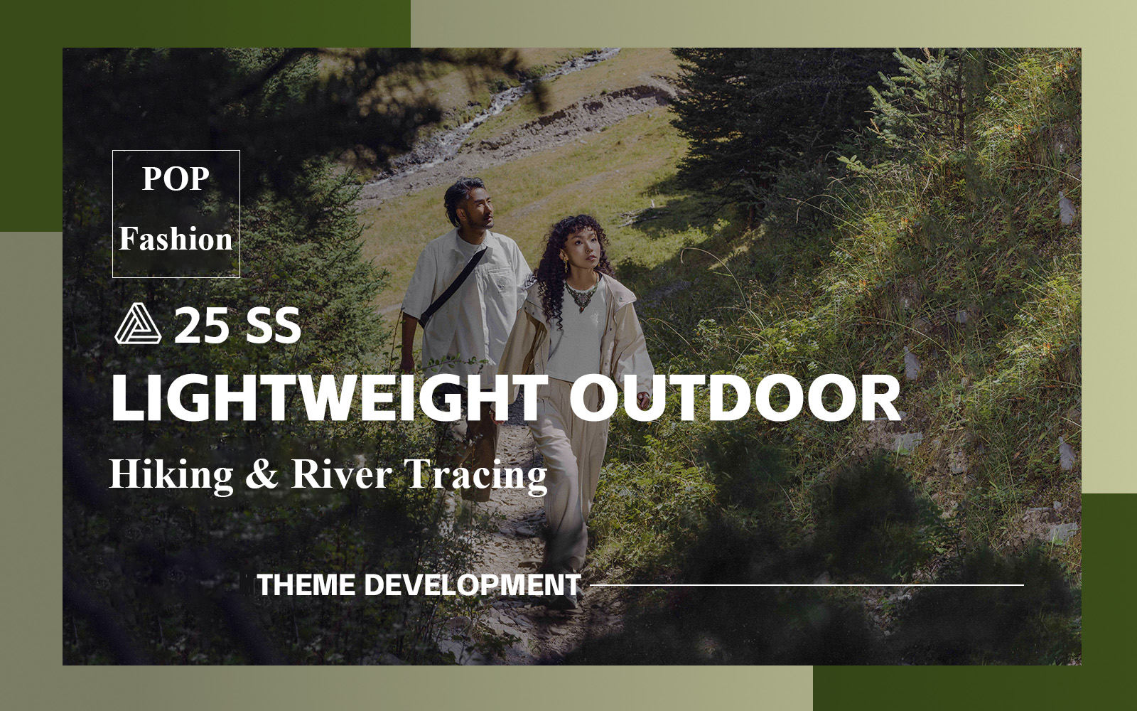 Lightweight Outdoor -- The Design Development of Hiking & River Tracing