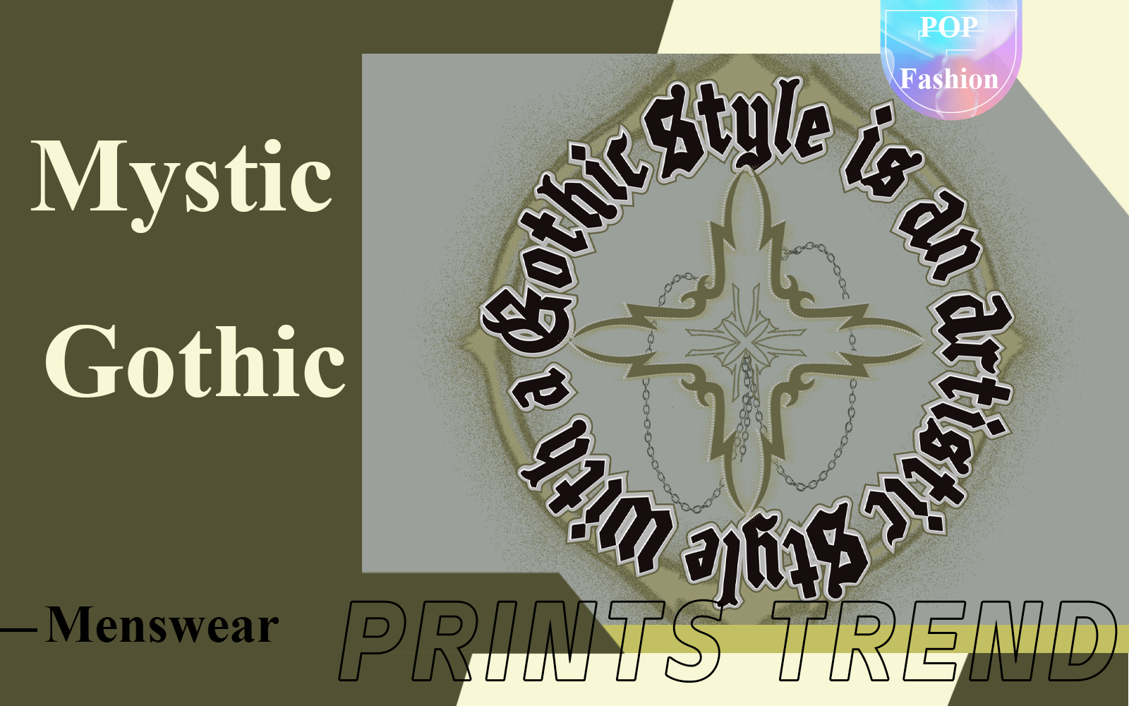 Mystic Gothic -- The Pattern Trend for Menswear