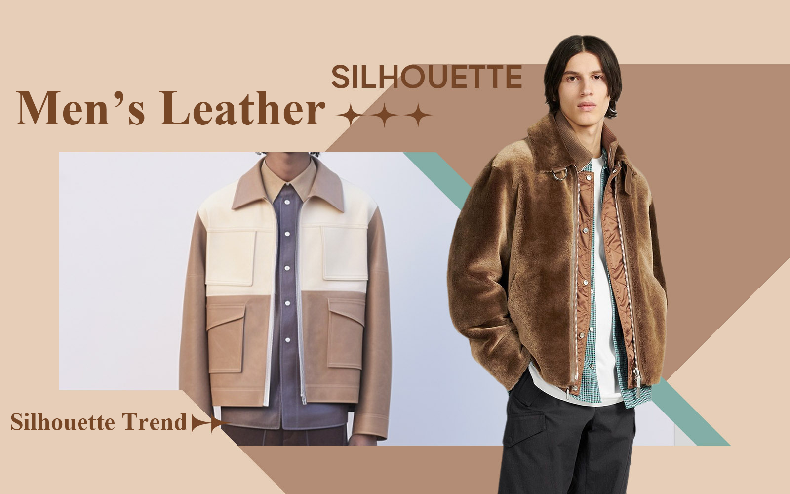 Business Commuting -- The Silhouette Trend for Men's Leather