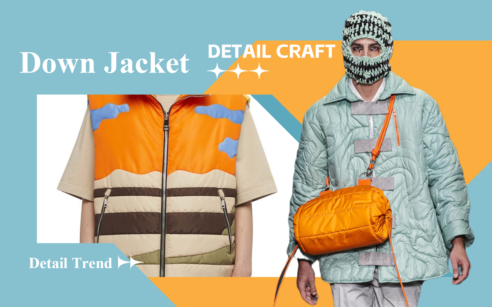Diverse Quilting -- The Detail & Craft Trend for Men's Down Jacket