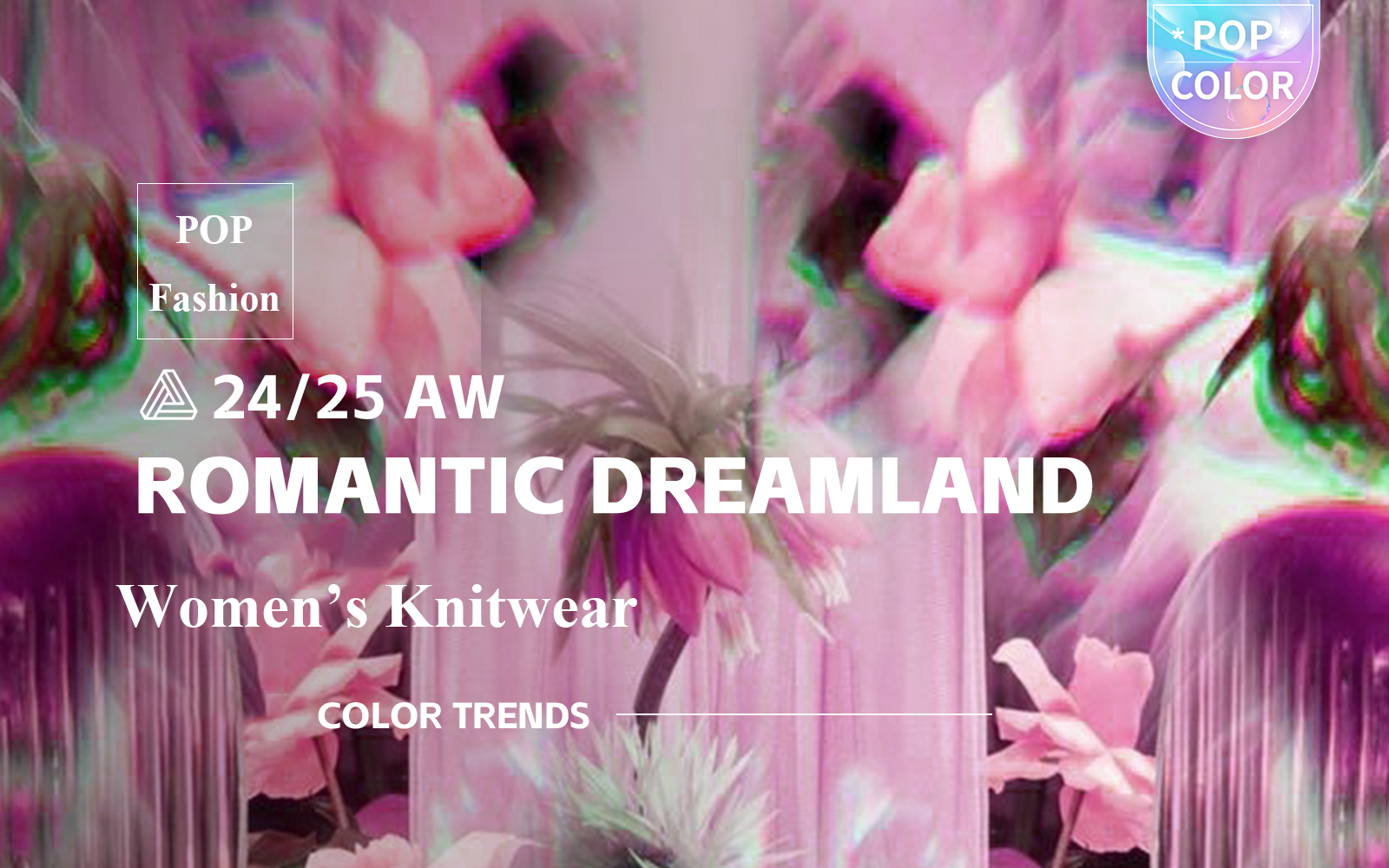 Romantic Dreams -- A/W 24/25 Color Trend for Women's Knitwear