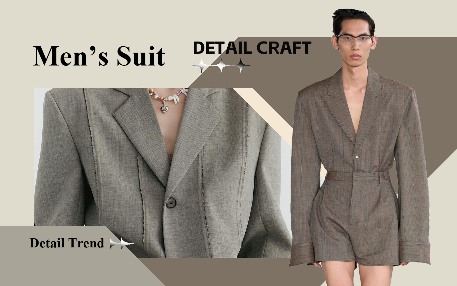 The Detail & Craft Trend for Men's Suit