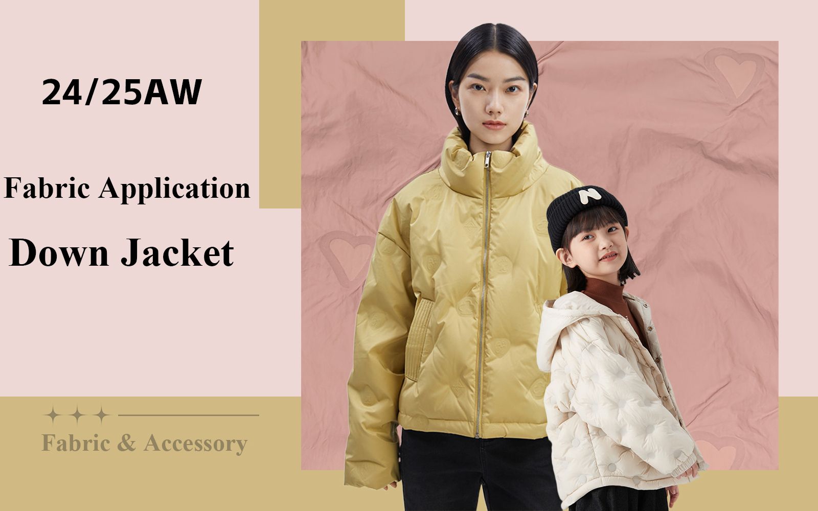 Advanced Craft -- The Fabric Trend for Women's & Girls' Down Jacket