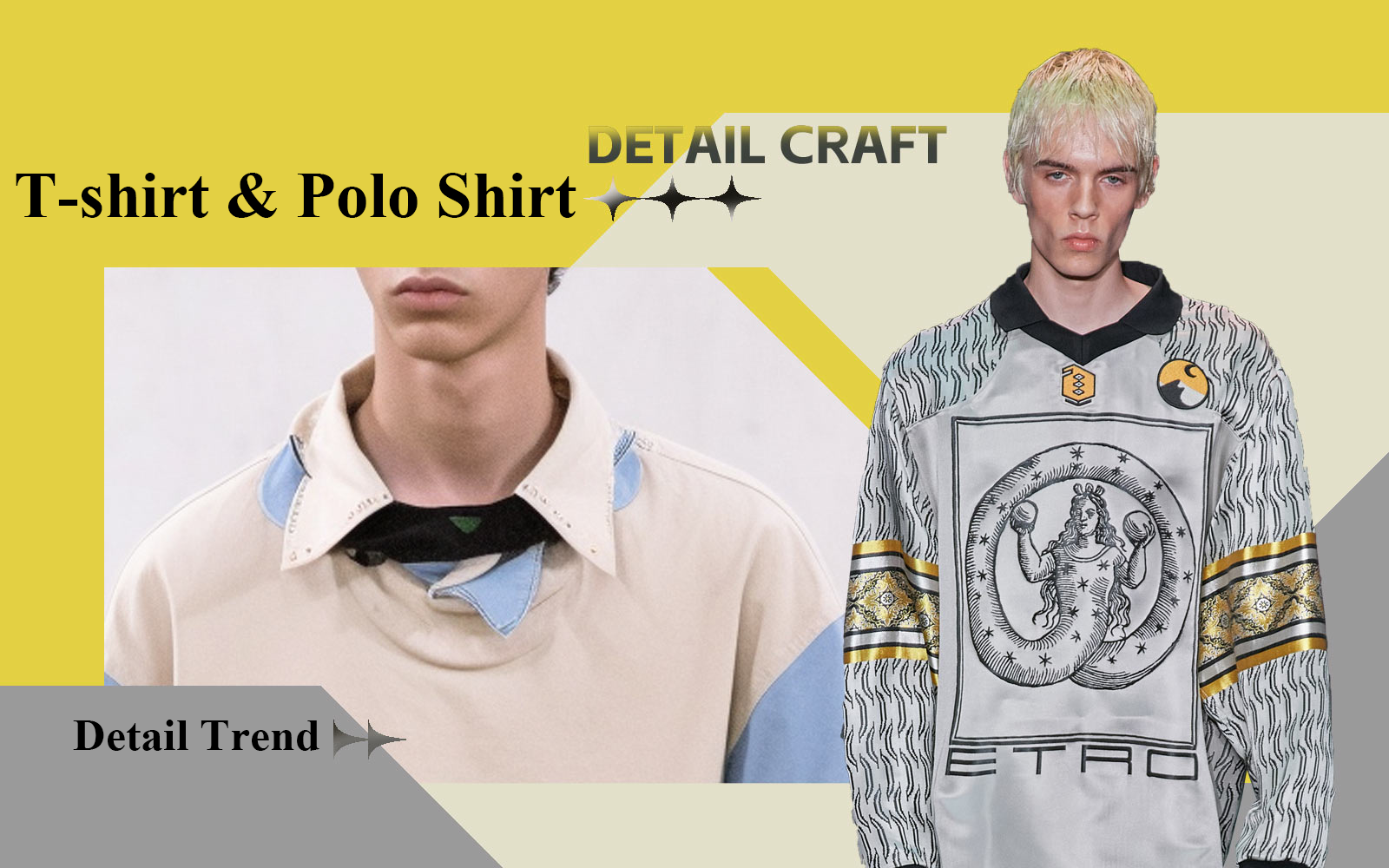 The Detail & Craft Trend for Men's T-shirt & Polo Shirt