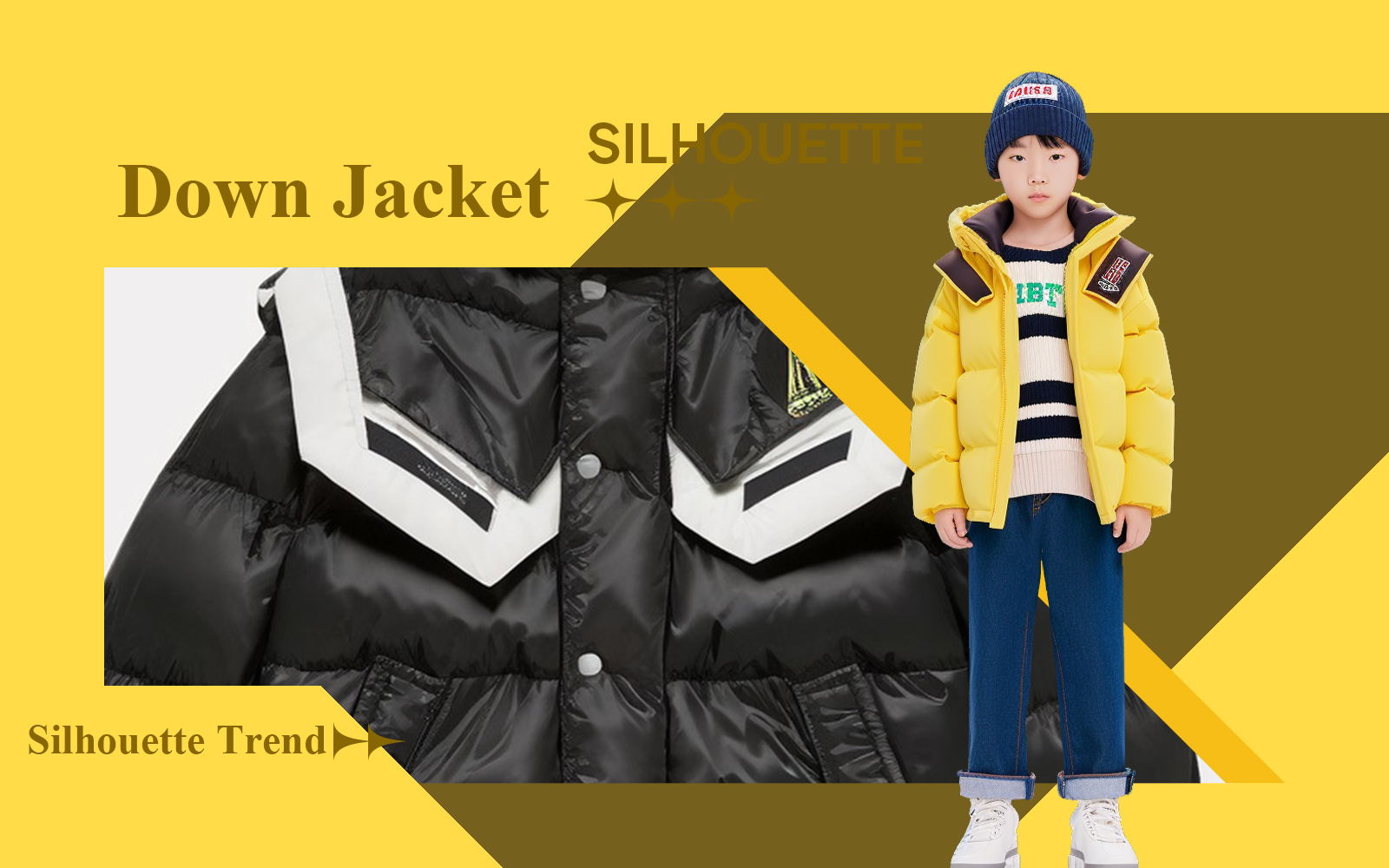 The Silhouette Trend for Kids' Down Jacket