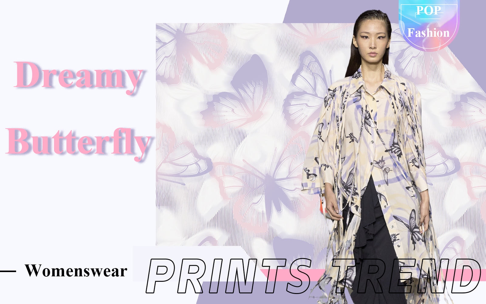 Dreamy Butterfly -- The Pattern Trend for Womenswear