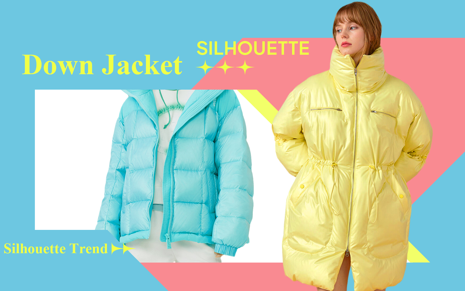 Inclusive Volume -- The Silhouette Trend for Women's Down Jacket