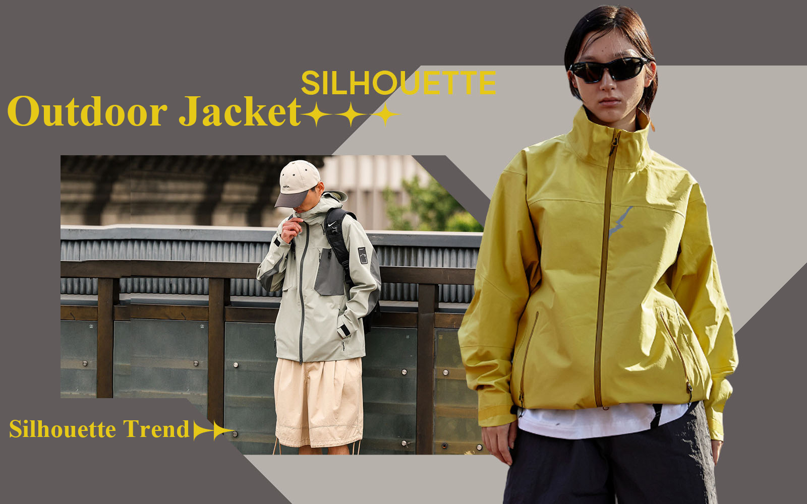 Urban Exploration -- The Silhouette Trend for Outdoor Jacket
