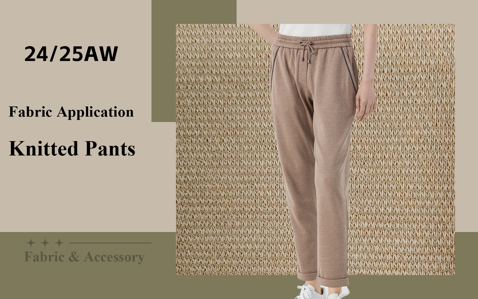 The Fabric Trend for Women's Knitted Pants