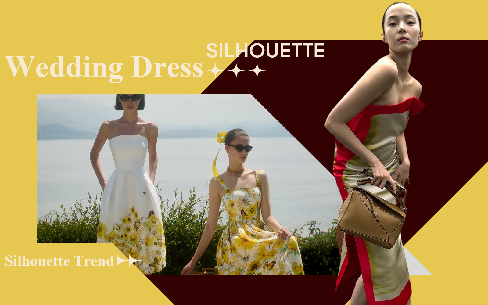 Elegant Styling -- The Silhouette Trend for Women's Wedding Dress