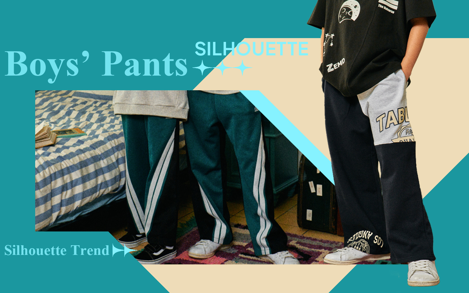 The Silhouette Trend for Boys' Pants
