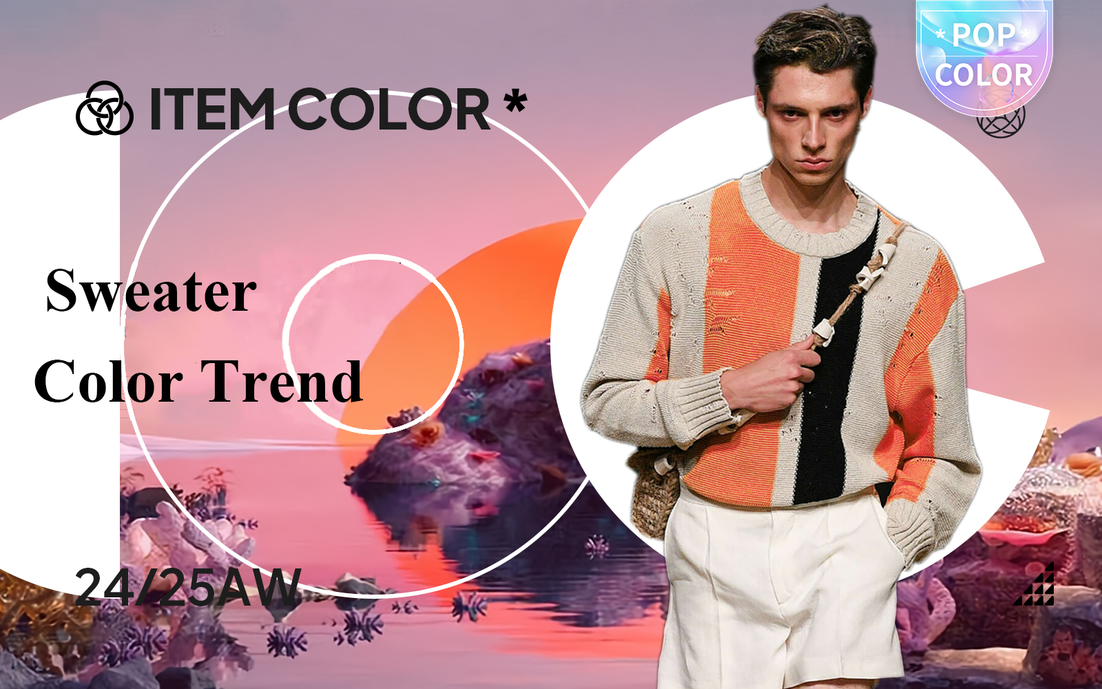 Melting & Healing -- The Color Trend for Men's Sweater