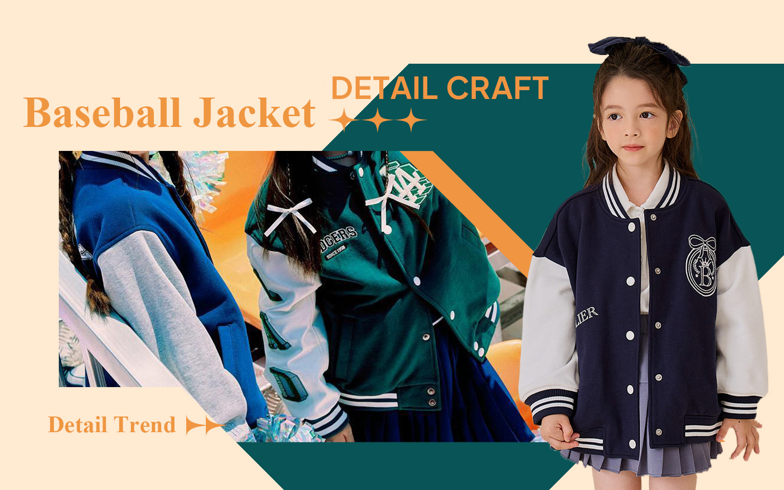 The Detail & Craft Trend for Kids' Baseball Jacket