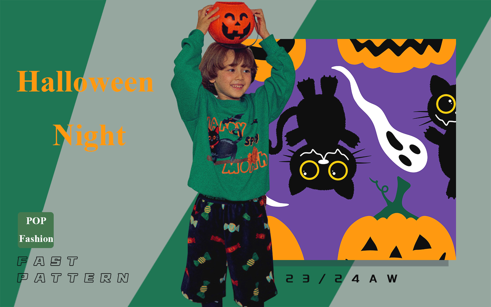 Halloween Night -- The Pattern Trend for Kidswear