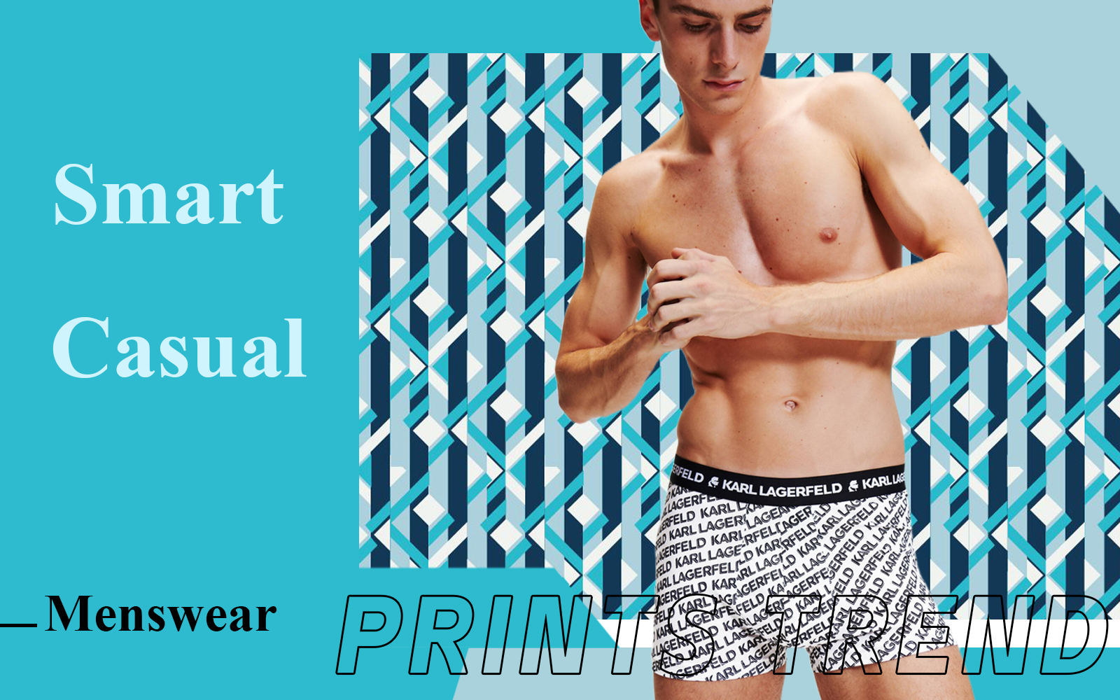Smart Casual -- The Pattern Trend for Men's Briefs