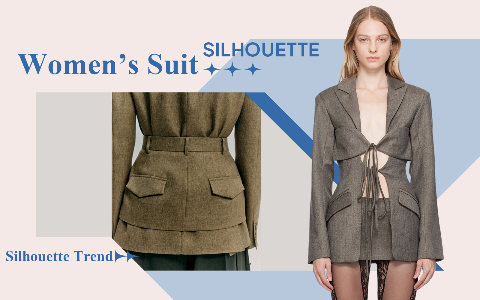 Commuting Blazer -- The Silhouette Trend for Women's Suit