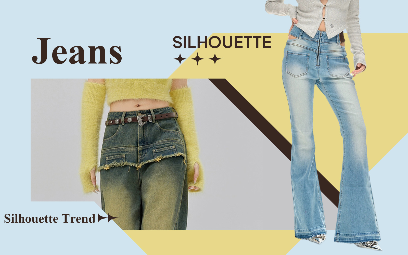 The Silhouette Trend For Jeans