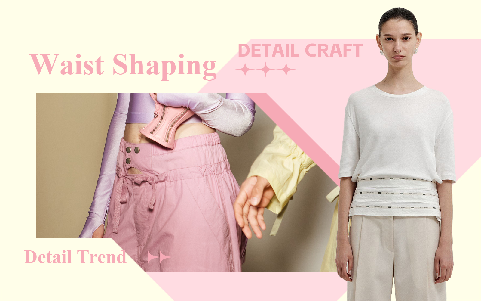 Waist Shaping -- The Detail & Craft Trend for Womenswear