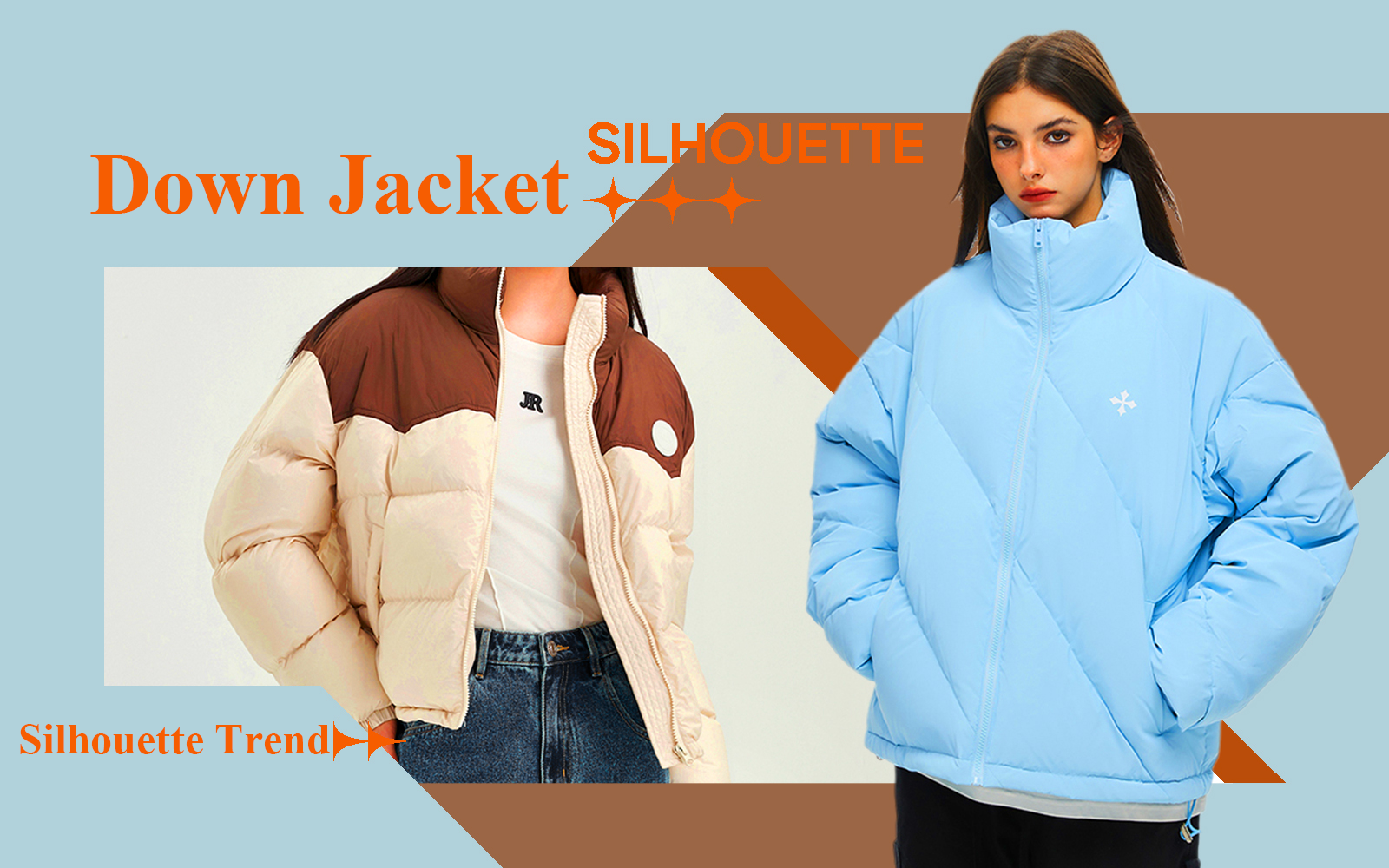 Warm Elegance -- The Silhouette Trend for Women's Down Jacket