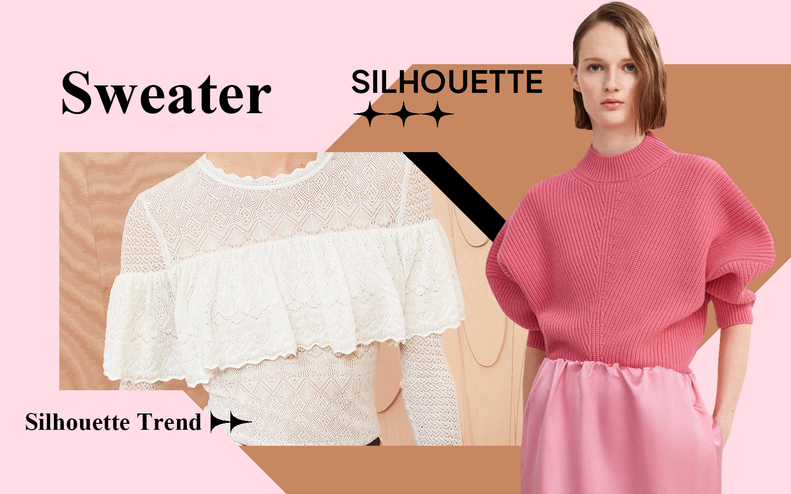Pullover -- S/S 2025 Silhouette Trend for Women's Knitwear