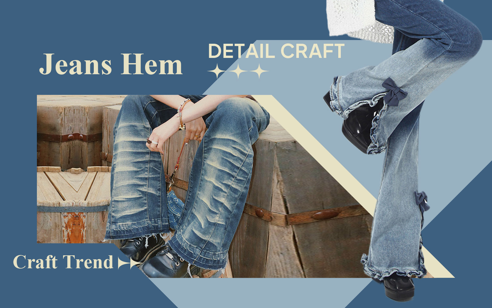 The Detail & Craft Trend for Women's Jeans